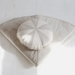 Round Patchwork Pillow