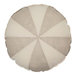 Round Patchwork Pillow