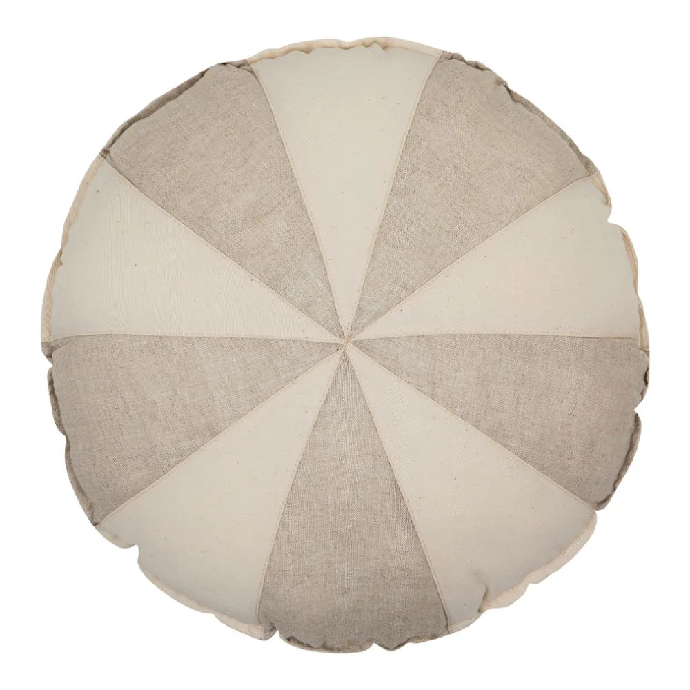Round Patchwork Pillow