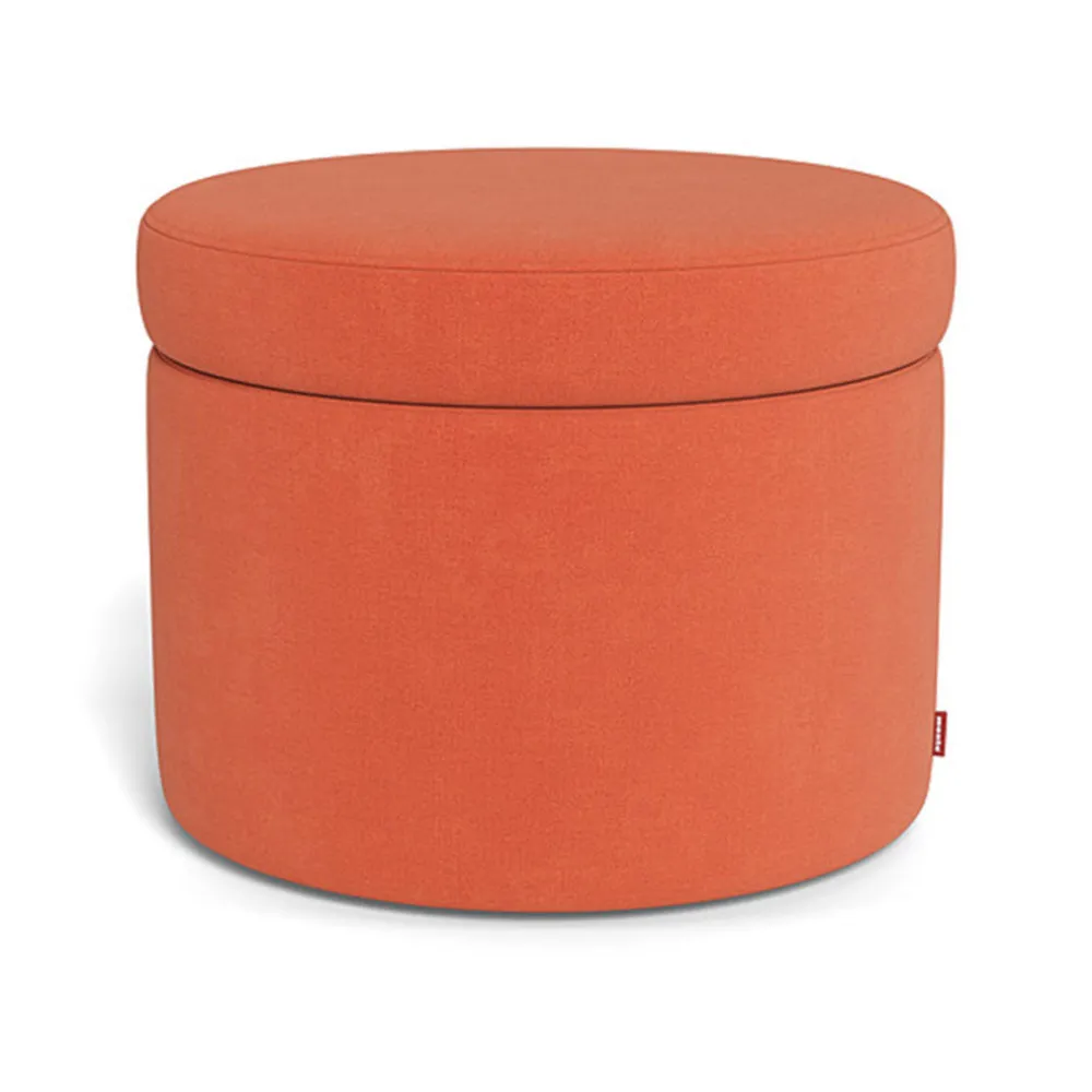 Round Storage Ottoman