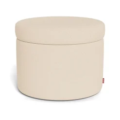 Round Storage Ottoman
