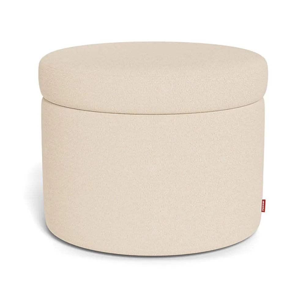 Round Storage Ottoman