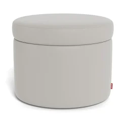 Round Storage Ottoman