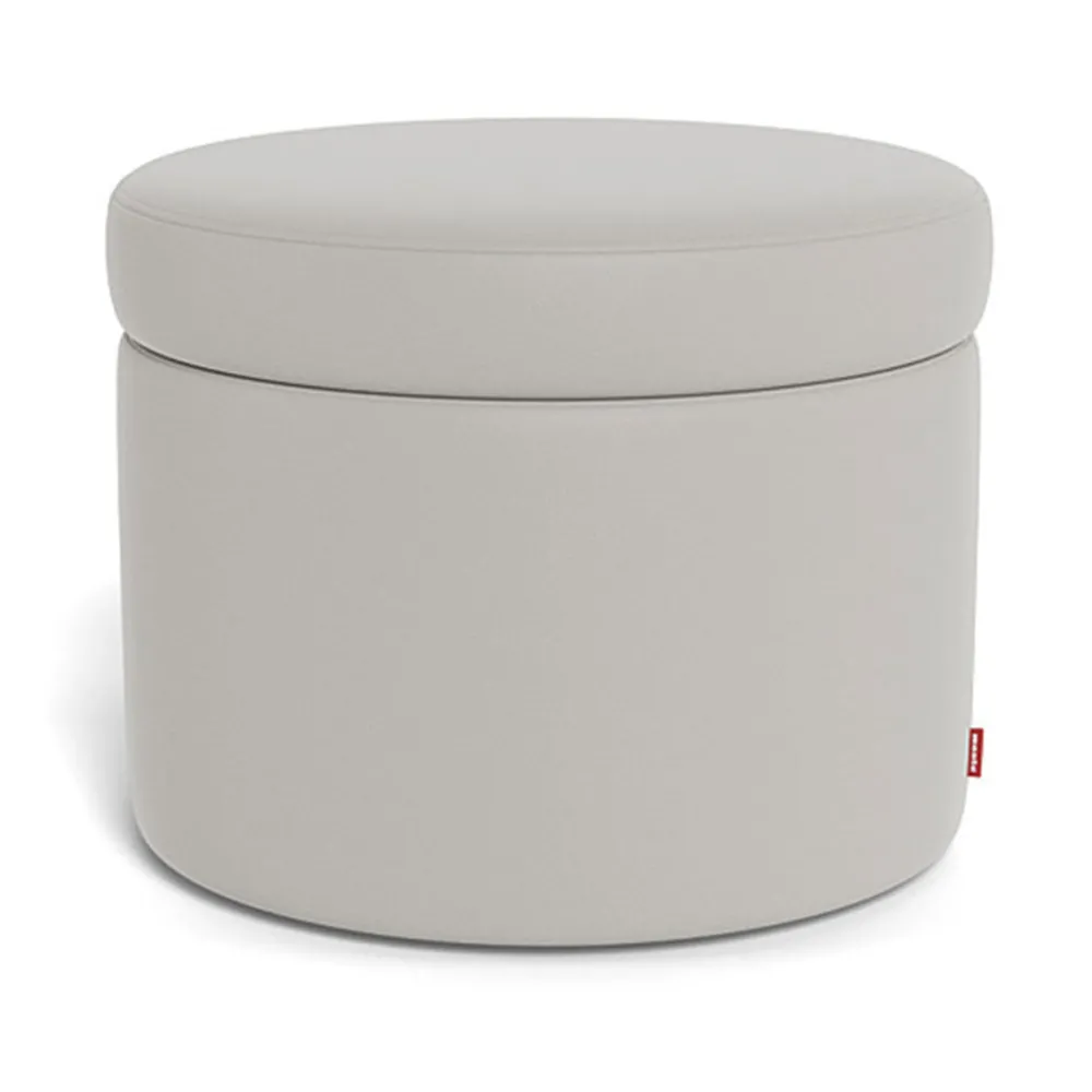 Round Storage Ottoman