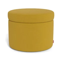 Round Storage Ottoman
