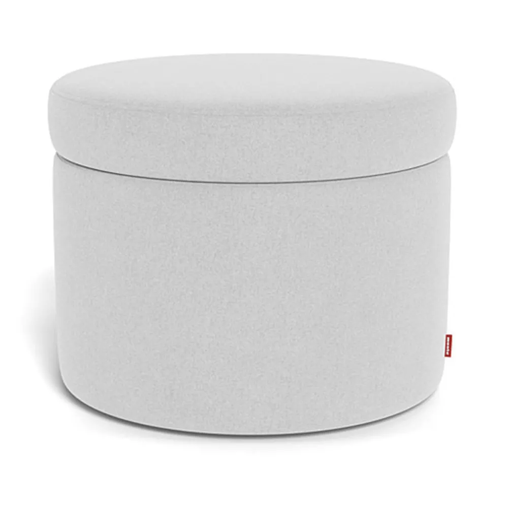 Round Storage Ottoman