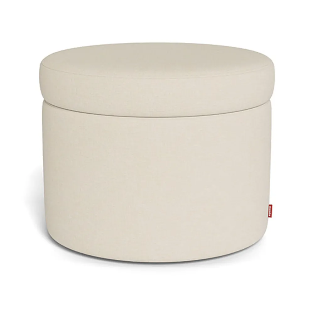 Round Storage Ottoman