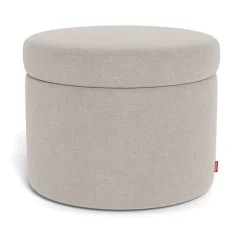 Round Storage Ottoman