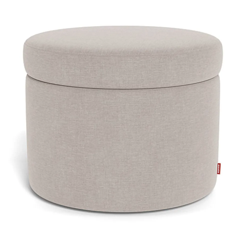 Round Storage Ottoman