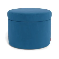 Round Storage Ottoman
