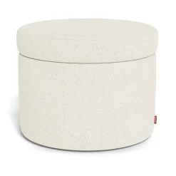 Round Storage Ottoman