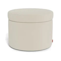 Round Storage Ottoman