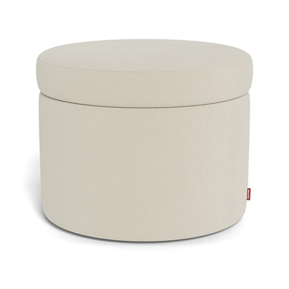 Round Storage Ottoman