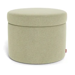 Round Storage Ottoman
