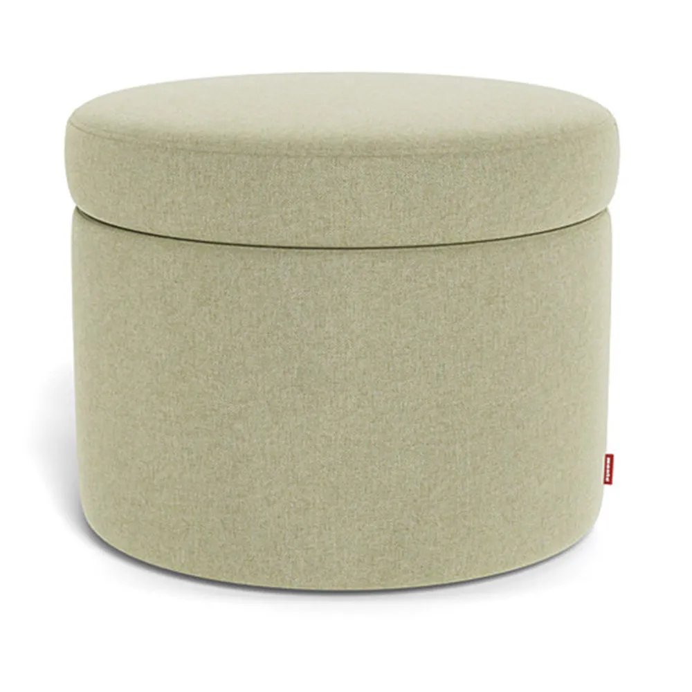 Round Storage Ottoman