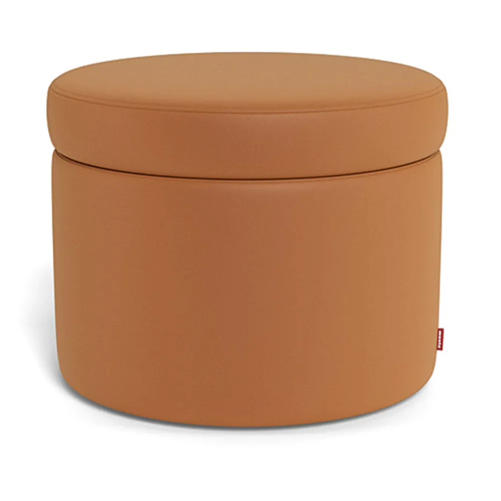 Round Storage Ottoman