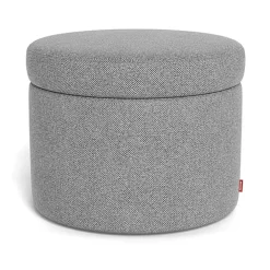 Round Storage Ottoman