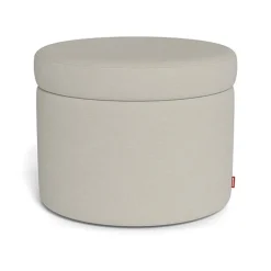 Round Storage Ottoman