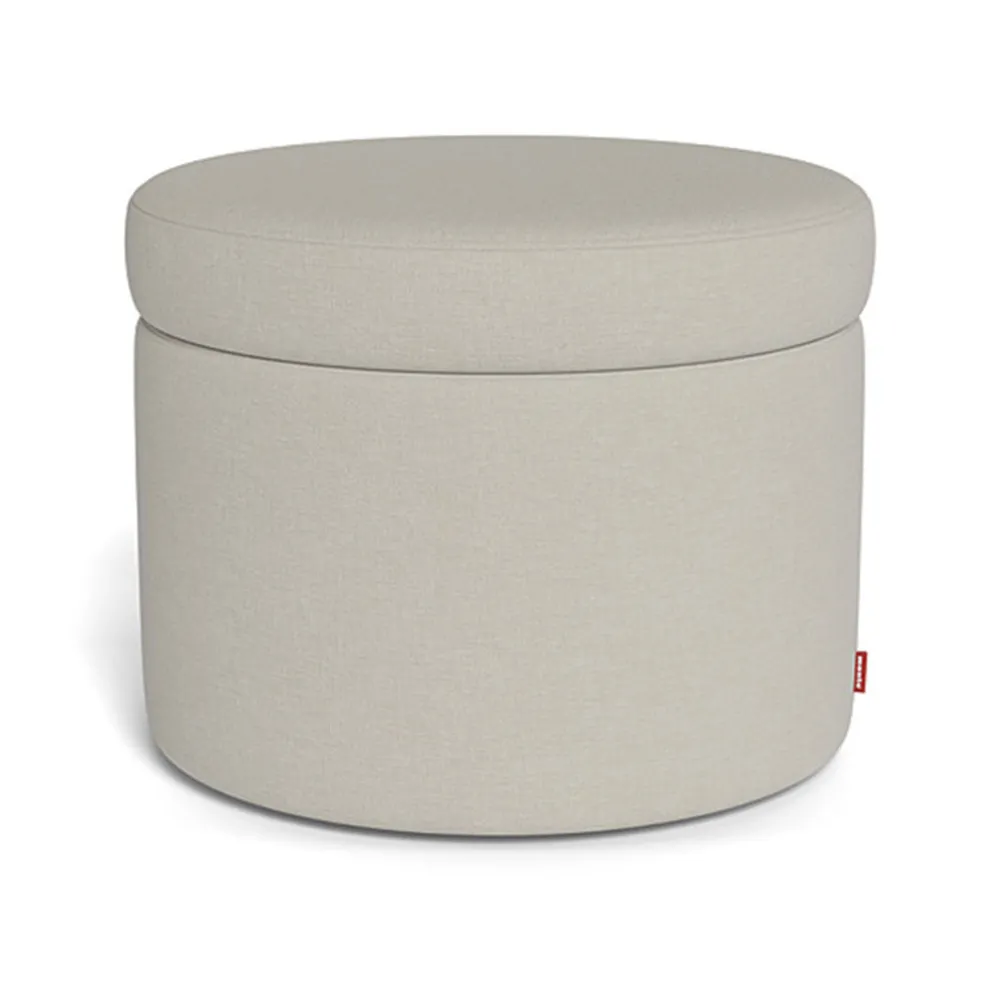 Round Storage Ottoman