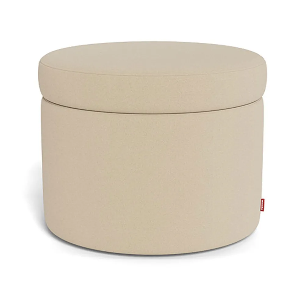 Round Storage Ottoman