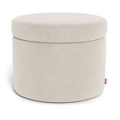 Round Storage Ottoman