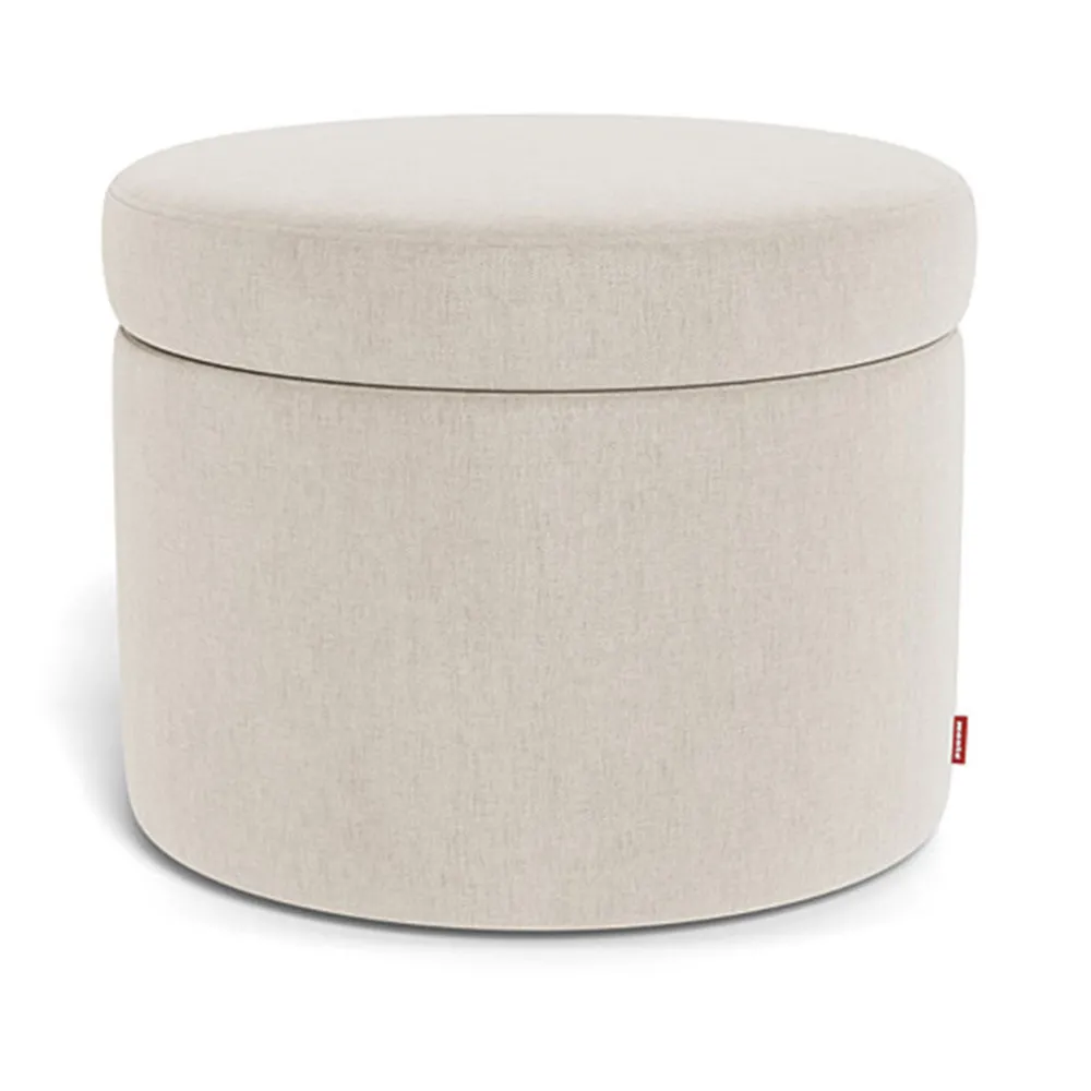 Round Storage Ottoman