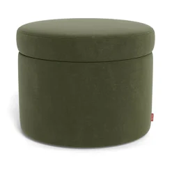 Round Storage Ottoman