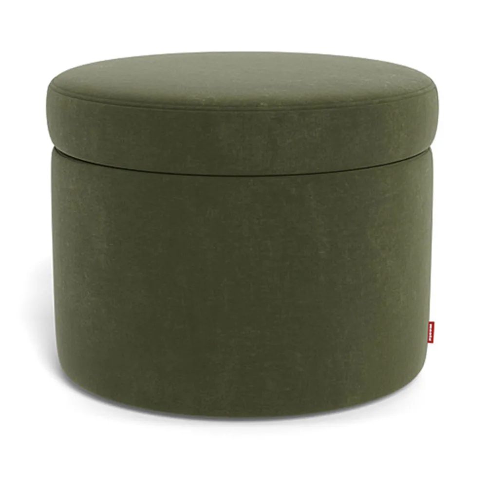 Round Storage Ottoman