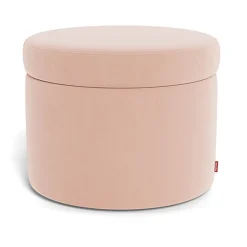 Round Storage Ottoman