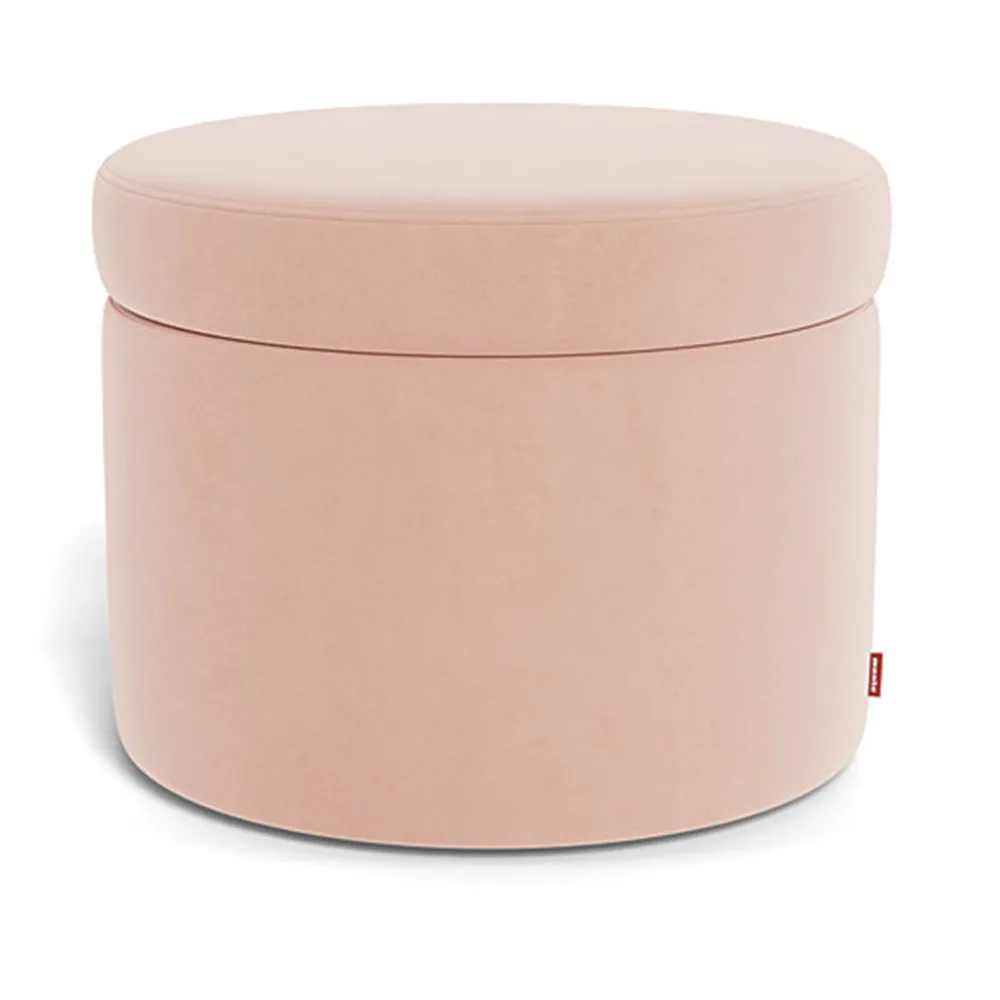 Round Storage Ottoman