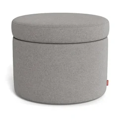 Round Storage Ottoman