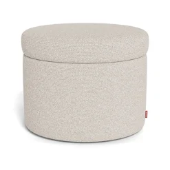 Round Storage Ottoman