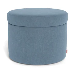 Round Storage Ottoman