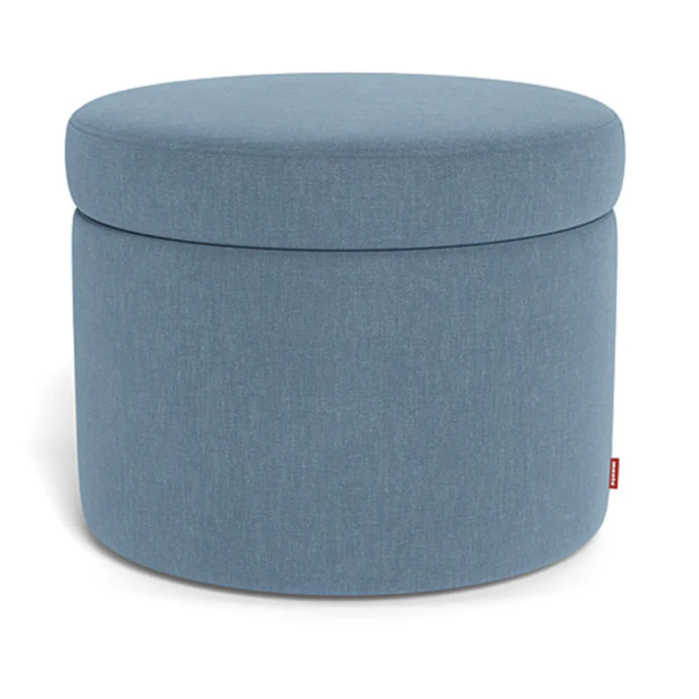 Round Storage Ottoman