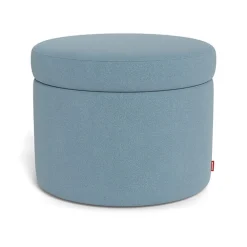 Round Storage Ottoman