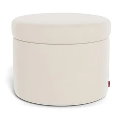 Round Storage Ottoman