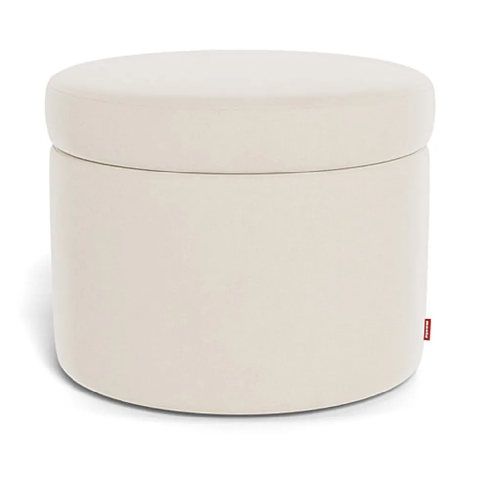 Round Storage Ottoman