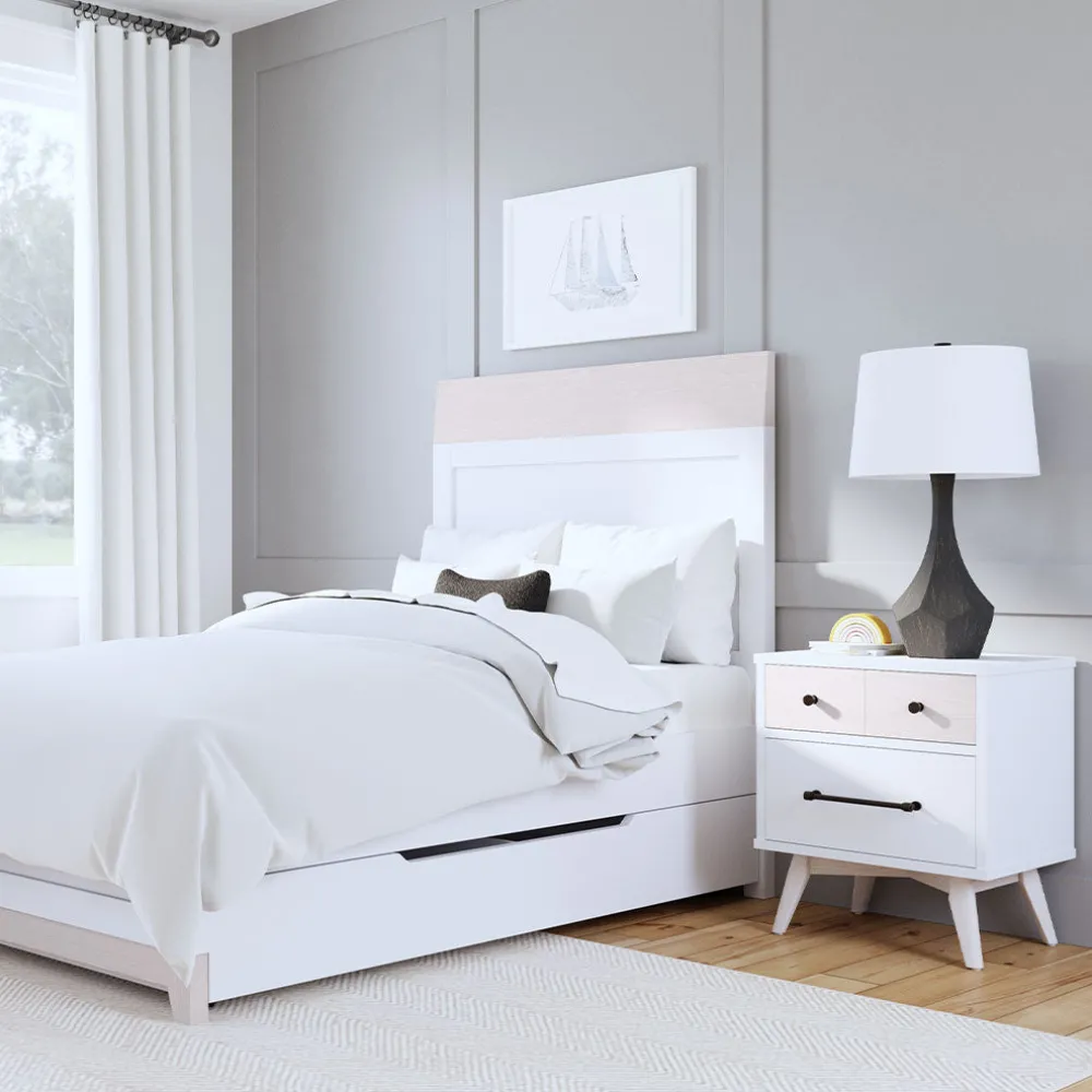 Rowan 2-Drawer Nightstand