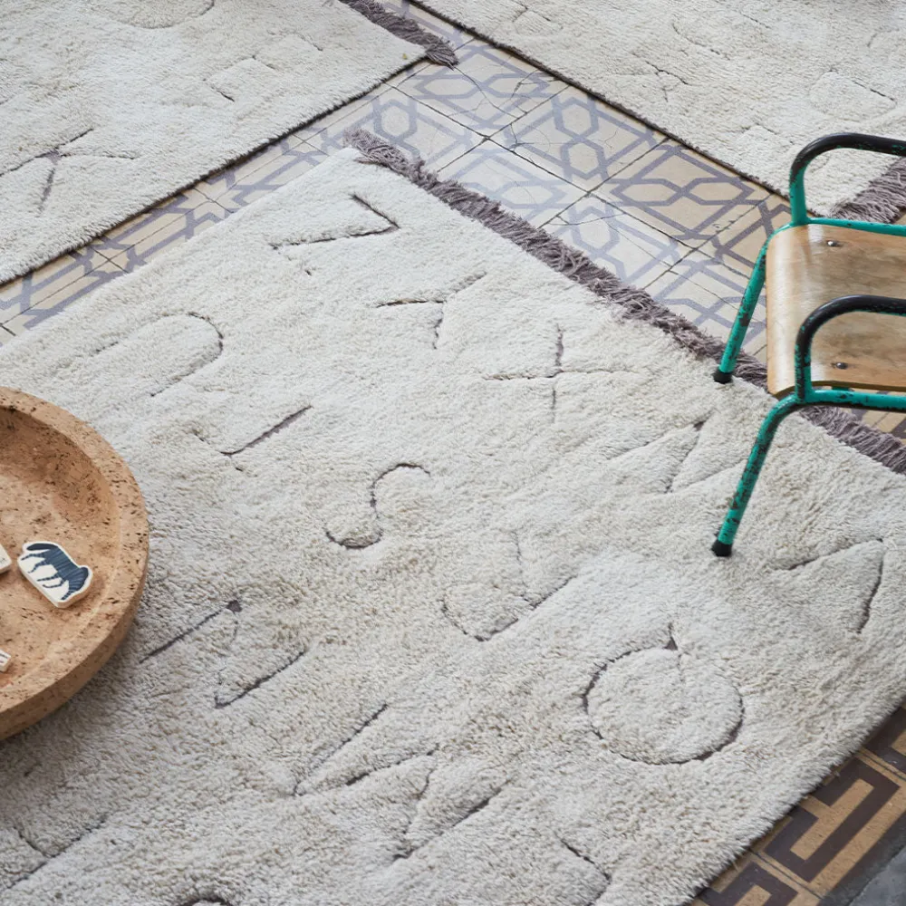 RugCycled ABC Washable Rug