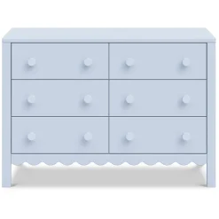 Sammy Scallop 6-Drawer Dresser