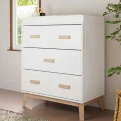 Scoot 3-Drawer Compact Changer Dresser with Removable Changing Tray (34