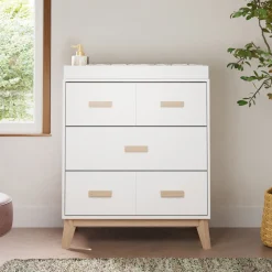Scoot 3-Drawer Compact Changer Dresser with Removable Changing Tray (34