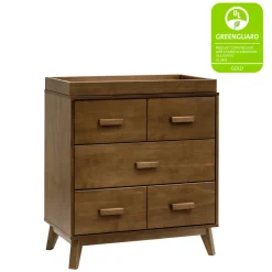 Scoot 3-Drawer Compact Changer Dresser with Removable Changing Tray (34