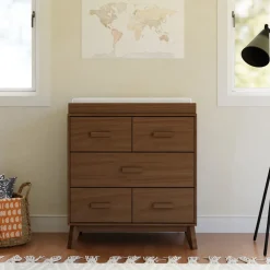 Scoot 3-Drawer Compact Changer Dresser with Removable Changing Tray (34