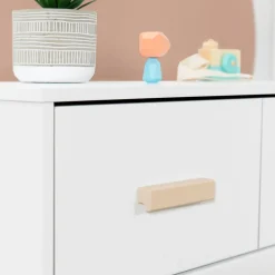 Scoot 3-Drawer Compact Changer Dresser with Removable Changing Tray (34