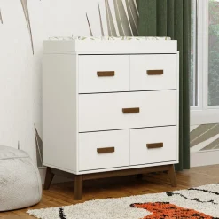 Scoot 3-Drawer Compact Changer Dresser with Removable Changing Tray (34