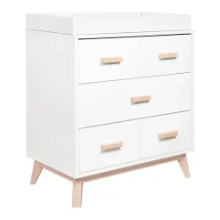 Scoot 3-Drawer Compact Changer Dresser with Removable Changing Tray (34