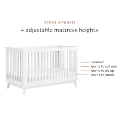 Scoot 3-in-1 Convertible Crib + Toddler Rail