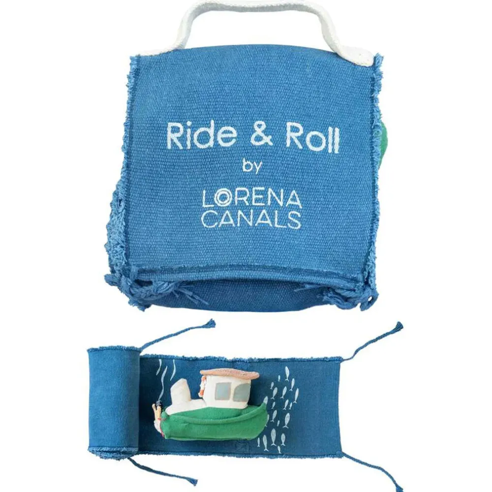 Sea Clean Up Boat Ride & Roll Soft Toy