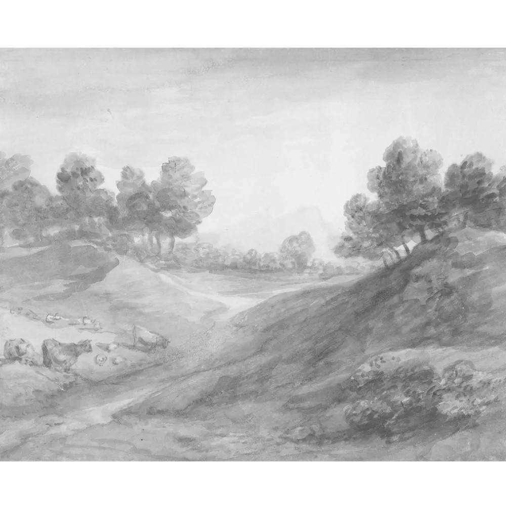 Shaded Landscape Mural